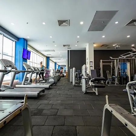 16th Floor Sky View With Pool And Fitness 아파트 *