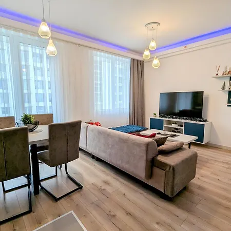 Apartment 16th Floor Sky View With Pool And Fitness Skopje